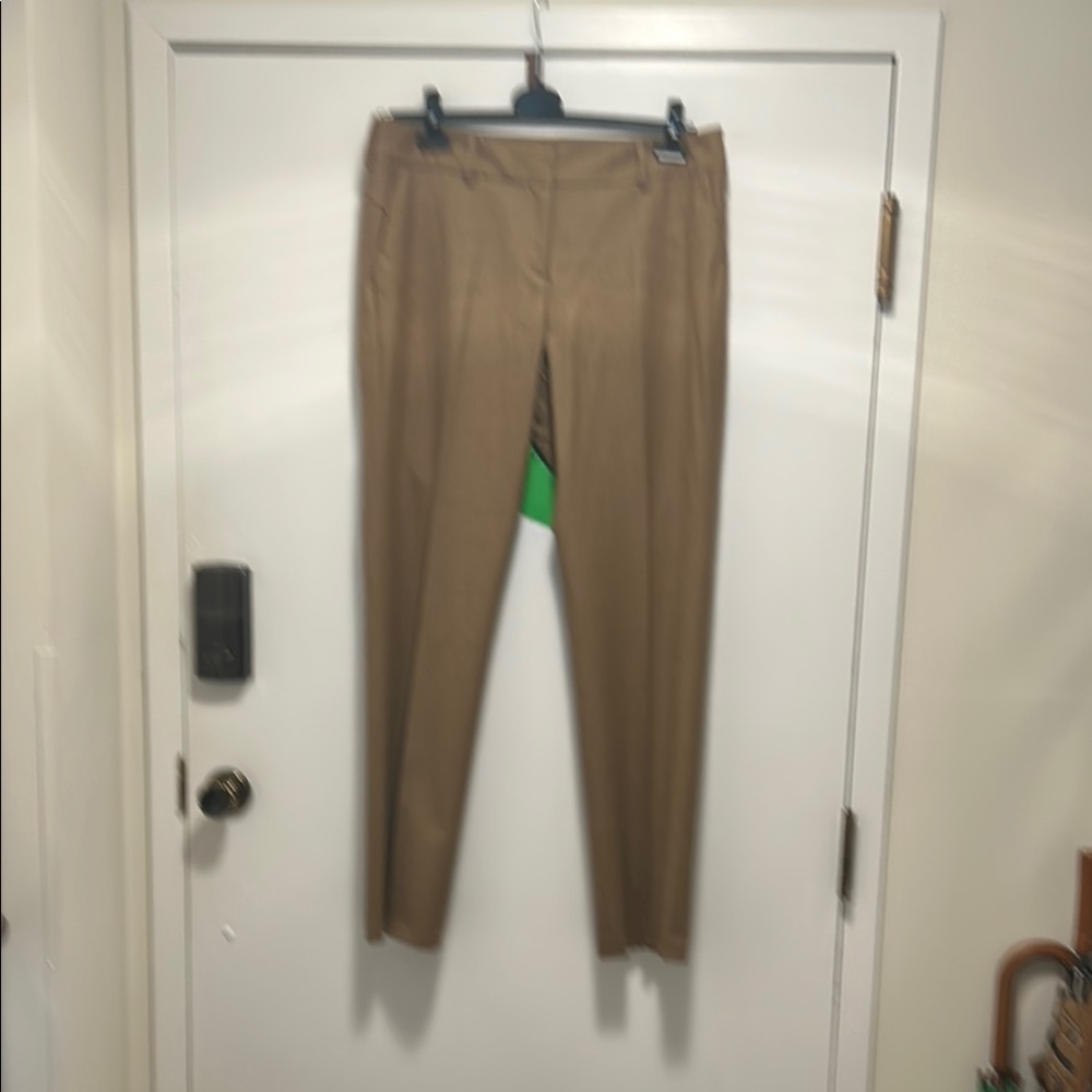Piazza Sempione Tan Chinos Cotton Blend